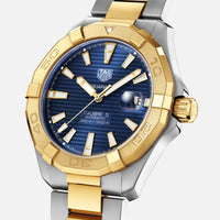 Tag Heuer Aquaracer Calibre 5 Blue Dial Two Tone Steel Strap Watch for Women - WBD2120.BB0930