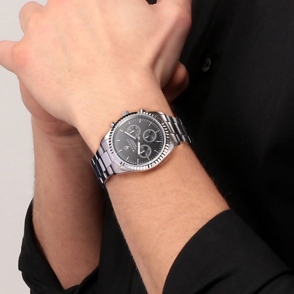 Maserati R8853100023 Chronograph Black Dial Men's Watch