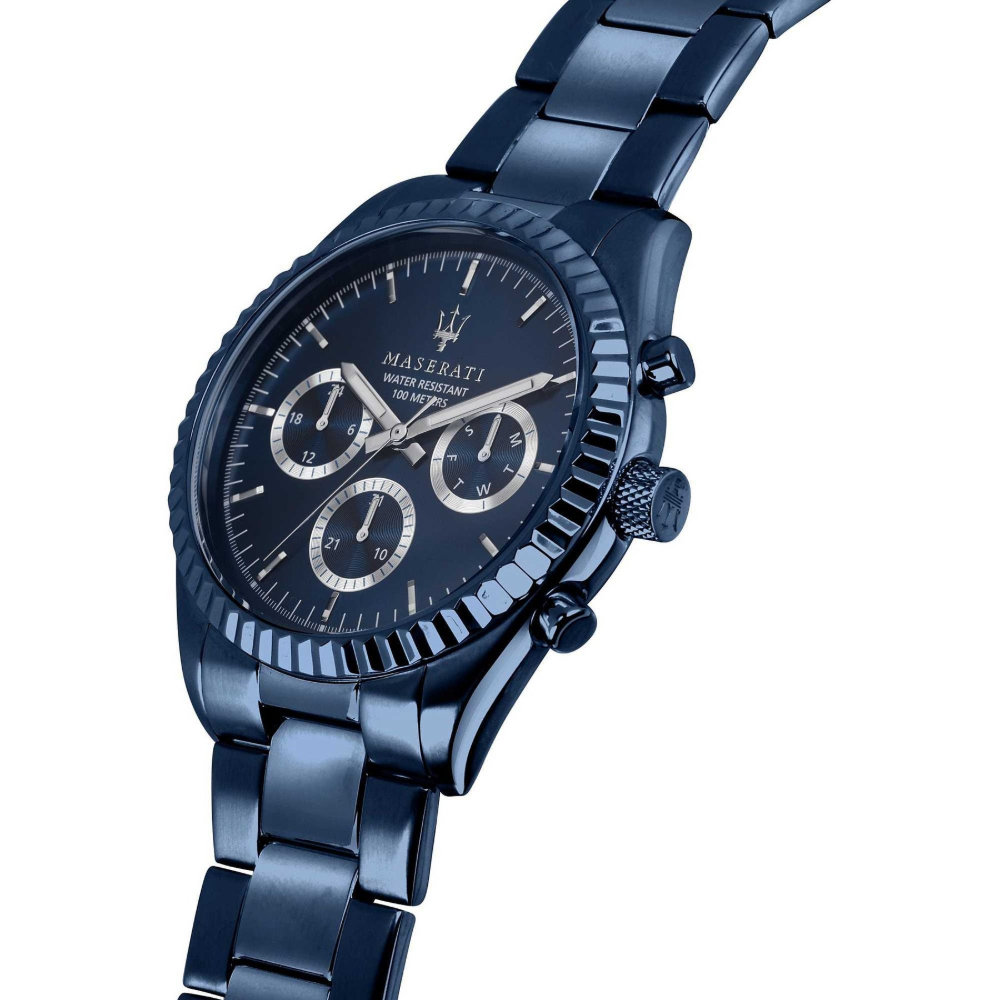 Maserati R8853100025 Chronograph Blue Edition Collection Men's Watch