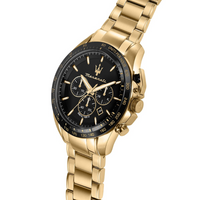 Maserati R8873612041 Traguardo Chronograph Black Dial Men's Watch