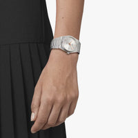 Tissot Ladies Watch PRX WHITE & ROSE QUARTZ T137.210.11.031.00