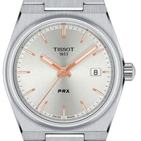 Tissot Ladies Watch PRX WHITE & ROSE QUARTZ T137.210.11.031.00