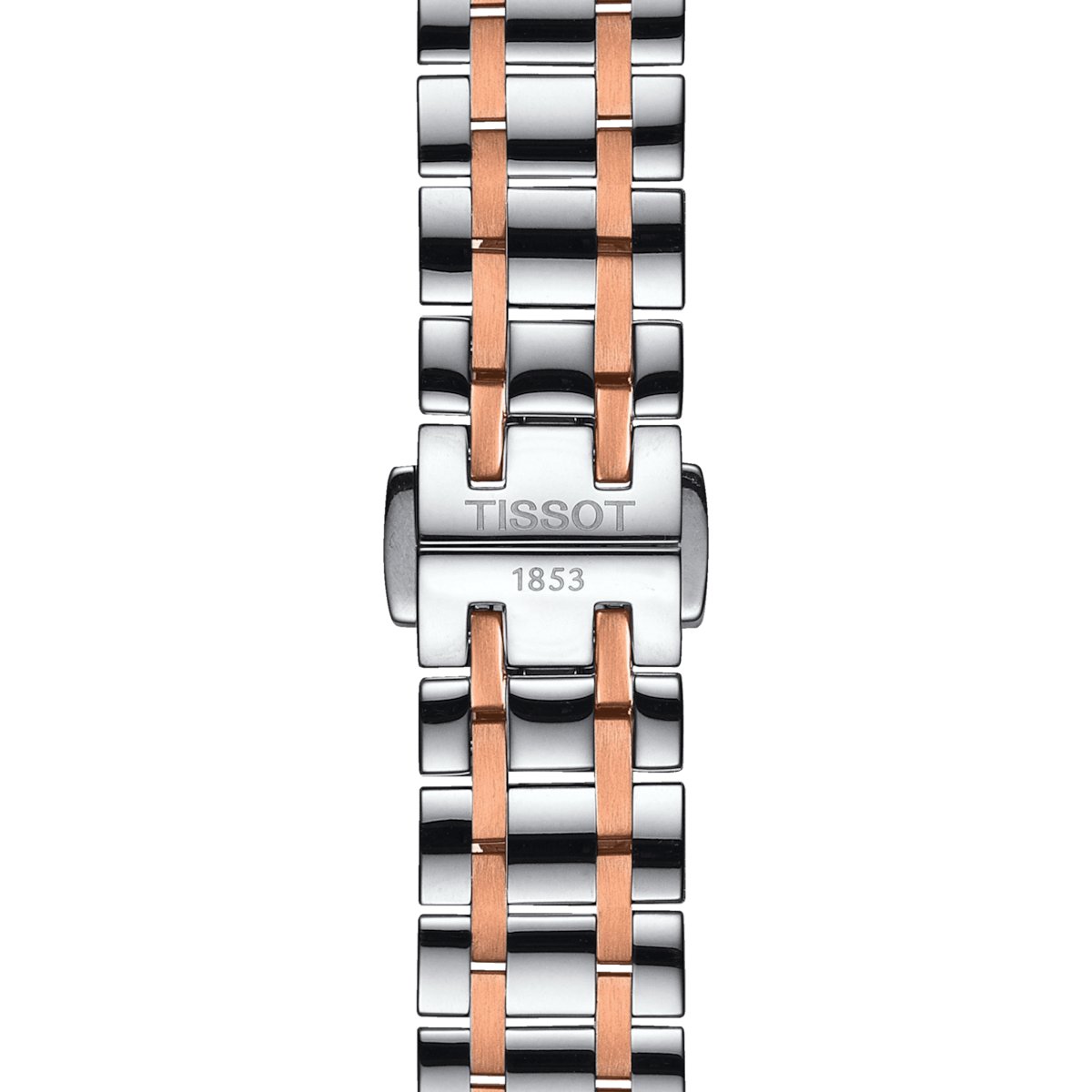Tissot Ladies Automatic Watch Chemin Des Tourelles Powermatic 80 Two-Tone T0992072211802