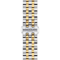 Tissot Men's Watch Carson Auto Powermatic 80 Premium 40mm Silver Gold T1224072203100