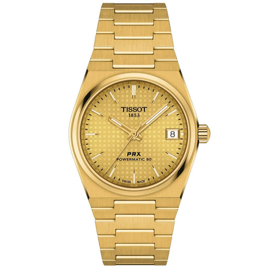 Tissot PRX Powermatic 80 Men's Gold Watch T1372073302100