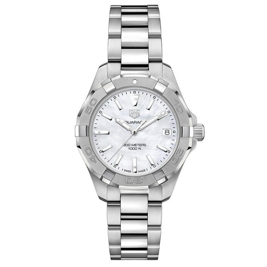 TAG Heuer Aquaracer WBD1311.BA0740 Ladies' Mother-of-Pearl Dial Stainless Steel Diver Watch