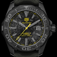 Tag Heuer Aquaracer Carbon Dial Watch for Men - WBD218B.FC6446