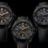 Tag Heuer Aquaracer Carbon Dial Watch for Men - WBD218B.FC6446