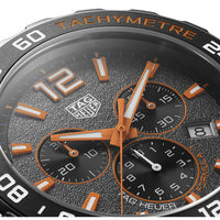 Tag Heuer Formula 1 Chronograph Ceramic Black Dial Silver Steel Strap Watch for Men - CAZ101AH.BA0842