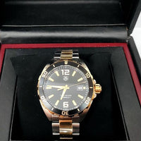 Tag Heuer Formula 1 Quartz Black Dial Two Tone Steel Strap Watch for Men - WAZ1121.BB0879