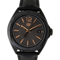 Tag Heuer Formula 1 Quartz Black Dial Black Leather Strap Watch for Women - WBJ1314.FC8230