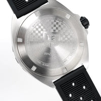 Tag Heuer Formula 1 Alarm Quartz Black Dial Black Rubber Strap Watch for Men -  WAZ111A.FT8023