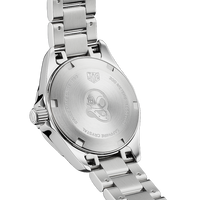 Tag Heuer Aquaracer Blue Dial Silver Steel Strap Watch for Women - WBD1412.BA0741