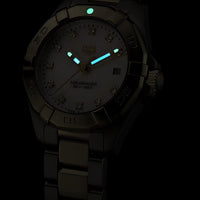 TAG Heuer Aquaracer WBD1422.BB0321 Two-Tone Ladies' Watch with Diamond Dial