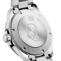 Tag Heuer Aquaracer Calibre 5 Grey Dial Silver Steel Strap Watch for Men - WBD2113.BA0928