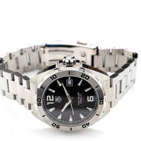 Tag Heuer Formula 1 Automatic Black Dial Silver Steel Strap Watch for Men - WAZ2113.BA0875