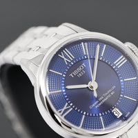 Tissot Ladies Automatic Watch Chemin Des Tourelles Powermatic 80 Blue T0992071104800