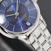 Tissot Ladies Automatic Watch Chemin Des Tourelles Powermatic 80 Blue T0992071104800