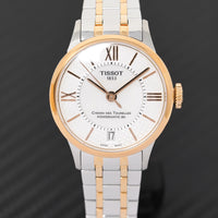 Tissot Ladies Automatic Watch Chemin Des Tourelles Powermatic 80 Two-Tone Rose Helvetic Pride Special Edition T0992072211801