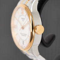 Tissot Ladies Automatic Watch Chemin Des Tourelles Powermatic 80 Two-Tone Rose Helvetic Pride Special Edition T0992072211801