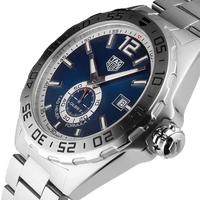 Tag Heuer Formula 1 Calibre 6 Automatic Blue Dial Silver Steel Strap Watch for Men - WAZ2014.BA0842