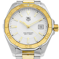 Tag Heuer Aquaracer White Dial Watch for Men - WAY1120.BB0930