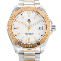 Tag Heuer Aquaracer White Dial Watch for Men - WAY1150.BD0911