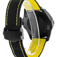 Tag Heuer Aquaracer Calibre 5 Automatic Black Dial Black Nylon Strap Watch for Men - WAY218A.FC6362