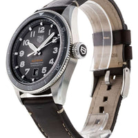 Tag Heuer Autavia Automatic Grey Dial Brown Leather Strap Watch for Men - WBE5114.FC8266