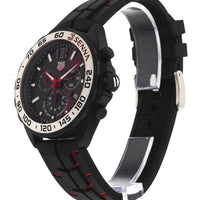 Tag Heuer Formula 1 Ayrton Senna Limited Edition Black Dial Two Tone Rubber Strap Watch for Men - CAZ1019.FT8027