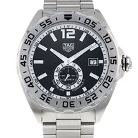 Tag Heuer Formula 1 Automatic Black Dial Silver Steel Strap Watch for Men - WAZ2012.BA0842