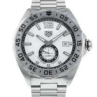 Tag Heuer Formula 1  Calibre 6 Automatic White Dial Silver Steel Strap Watch for Men - WAZ2013.BA0842