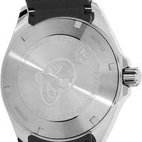 Tag Heuer Aquaracer Black Dial Black Rubber Strap Watch for Men - WAY111A.FT6151