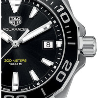 Tag Heuer Aquaracer Black Dial Black Rubber Strap Watch for Men - WAY111A.FT6151