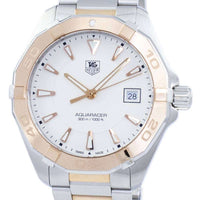 Tag Heuer Aquaracer White Dial Watch for Men - WAY1150.BD0911