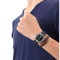 Tag Heuer Aquaracer Automatic Caliber 5 Black Dial Black Rubber Strap Watch for Men - WAY2110.FT8021