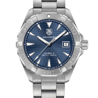 Tag Heuer Aquaracer Automatic Blue Dial Silver Steel Strap Watch for Men - WAY2112.BA0928