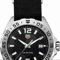 Tag Heuer Formula 1 Quartz Black Dial Black NATO Strap Watch for Men - WAZ1015.FC8198