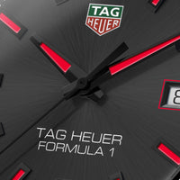 Tag Heuer Formula 1 Quartz Anthracite Dial Silver Steel Strap Watch for Men - WAZ1018.BA0842