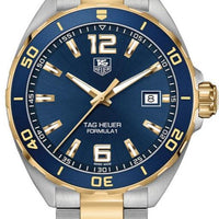 Tag Heuer Formula 1 Analog Blue Dial Two Tone Steel Strap Watch for Men - WAZ1120.BB0879