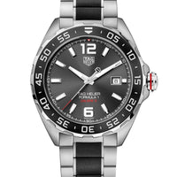 Tag Heuer Formula 1 Calibre 5 Anthracite Dial Two Tone Steel Strap Watch for Men - WAZ2011.BA0843