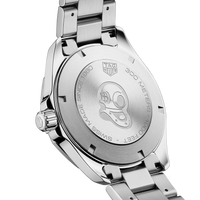 Tag Heuer Aquaracer Automatic Blue Dial Silver Steel Strap Watch for Men - WBD2112.BA0928
