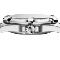 Tag Heuer Aquaracer Calibre 5 Grey Dial Silver Steel Strap Watch for Men - WBD2113.BA0928