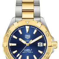 Tag Heuer Aquaracer Calibre 5 Blue Dial Two Tone Steel Strap Watch for Women - WBD2120.BB0930