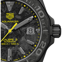 Tag Heuer Aquaracer Carbon Dial Watch for Men - WBD218B.FC6446