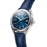 Tag Heuer Formula 1 Quartz Blue Dial Blue Leather Strap Watch for Women - WBJ1312.FC8231