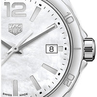 Tag Heuer Formula 1 Mother of Pearl White Dial Silver Steel Strap Watch for Women - WBJ1318.BA0666