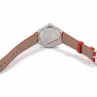 Tag Heuer Formula 1 Quartz Diamonds Mother of Pearl Dial Orange Leather Strap Watch for Women - WBJ131A.FC8250