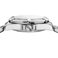 Tag Heuer Aquaracer Diamonds White Mother of Pearl Dial Silver Steel Strap Watch for Women - WBD1315.BA0740