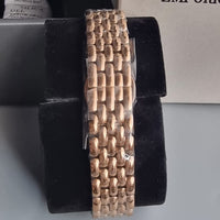 Emporio Armani Rosa Mother of Pearl Dial Rose Gold Steel Strap Watch For Women - AR11462
